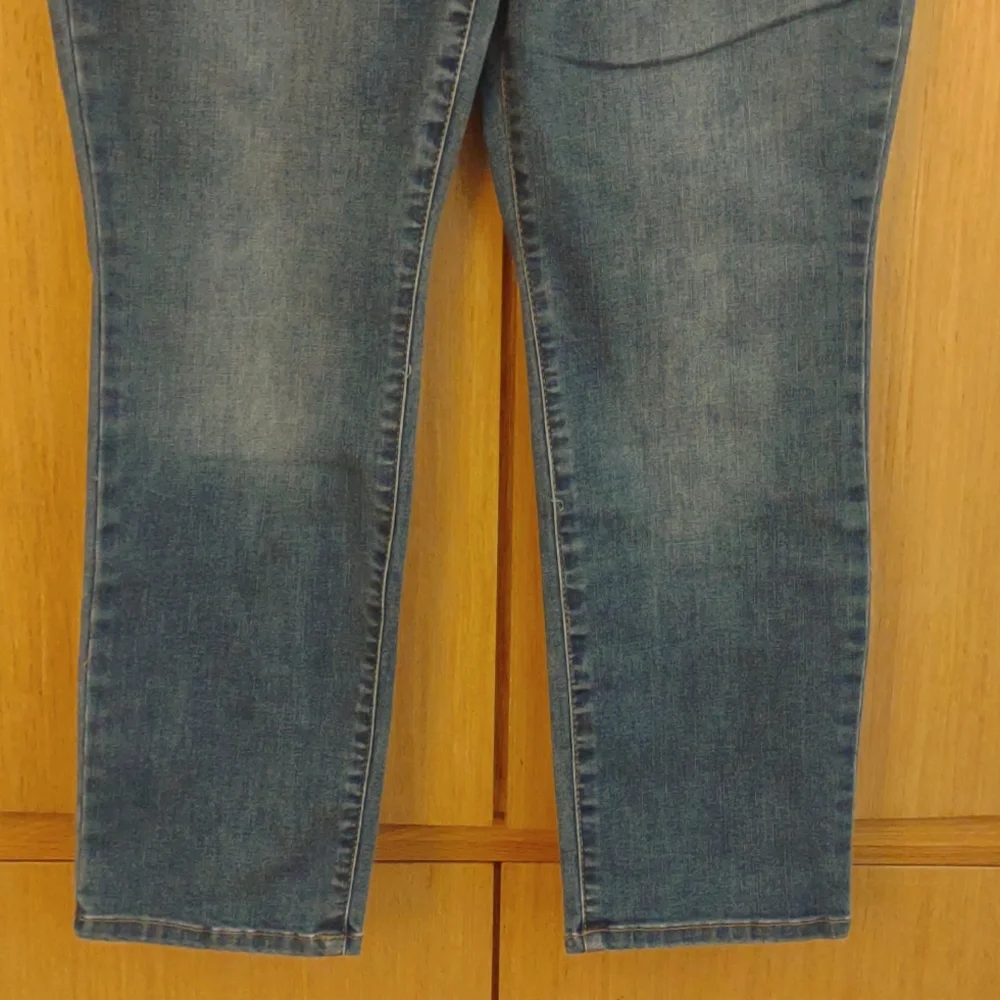 PETITES Pull On Denim Jeans SZ 8PS By Westbound - Picture 4 of 10